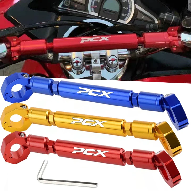 

Motorcycle Accessories for Honda PCX150 PCX160 PCX125 PCX 150 160 125 CNC Mutifunctional Steering Damper Balance Cross Bar