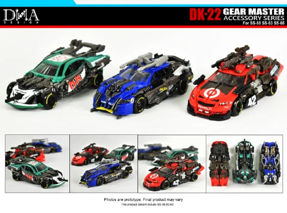 DNA ストア DK-22 SS-58 レッドフット用 トランスフォーマー アドオン