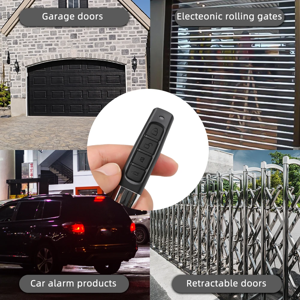 Wireless remote control wireless remote controller garage remote control 433.92 MHz wireless Copy Remote Control Garage Door Remote Control Key Clone fixed code Copy Duplicator
