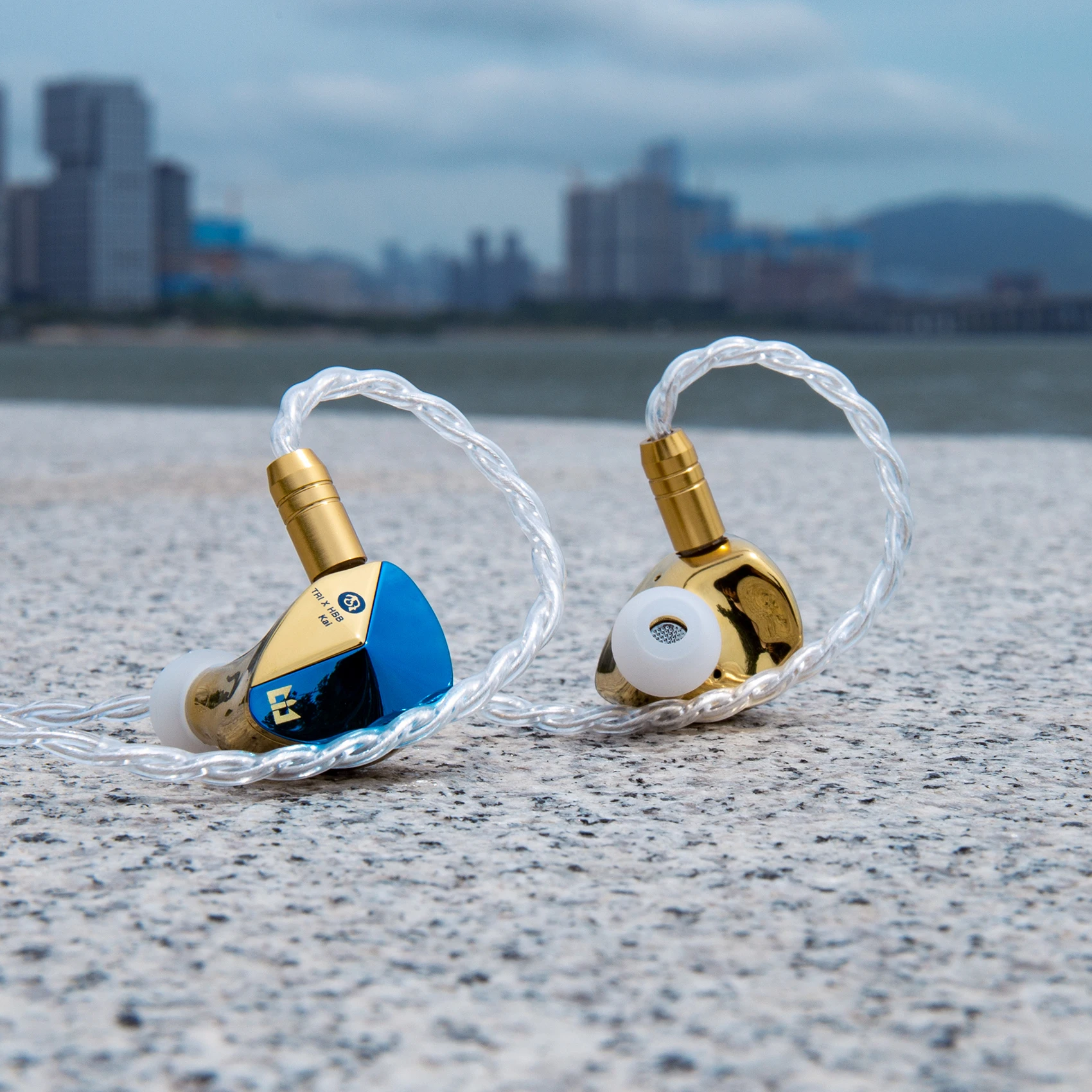 TRI X HBB KAI 3rd Generation DLC Diaphragm Dynamic HiFi Monitor Audiophile Earphone In Ear Monitor Headphone Earbuds IEMs