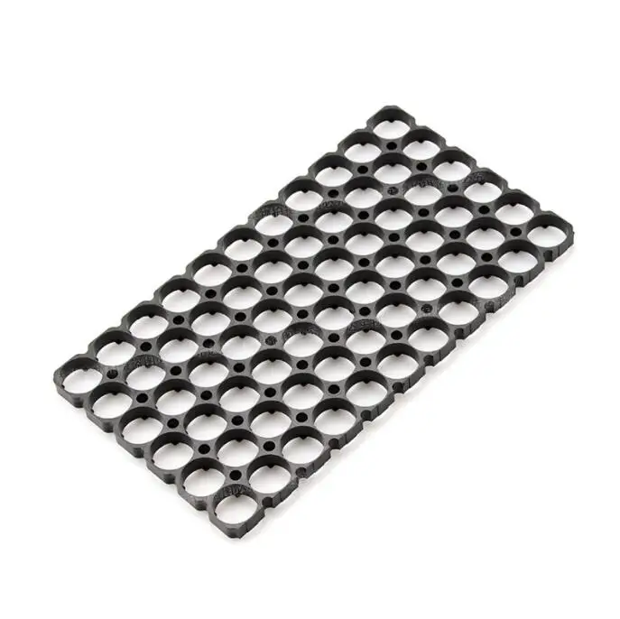 

15pcs/lot MasterFire 6*11 18650 Batteries Spacer Radiating Holder Bracket Black Plastic Battery Storage Box Holder Brackets