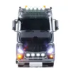RTR 1/14 RC Tractor Truck 10x10 Metal Chassis Remote Control 3363 Lorry Truck Model 3-Speed Transmission Car Light Sound Set Toy 4