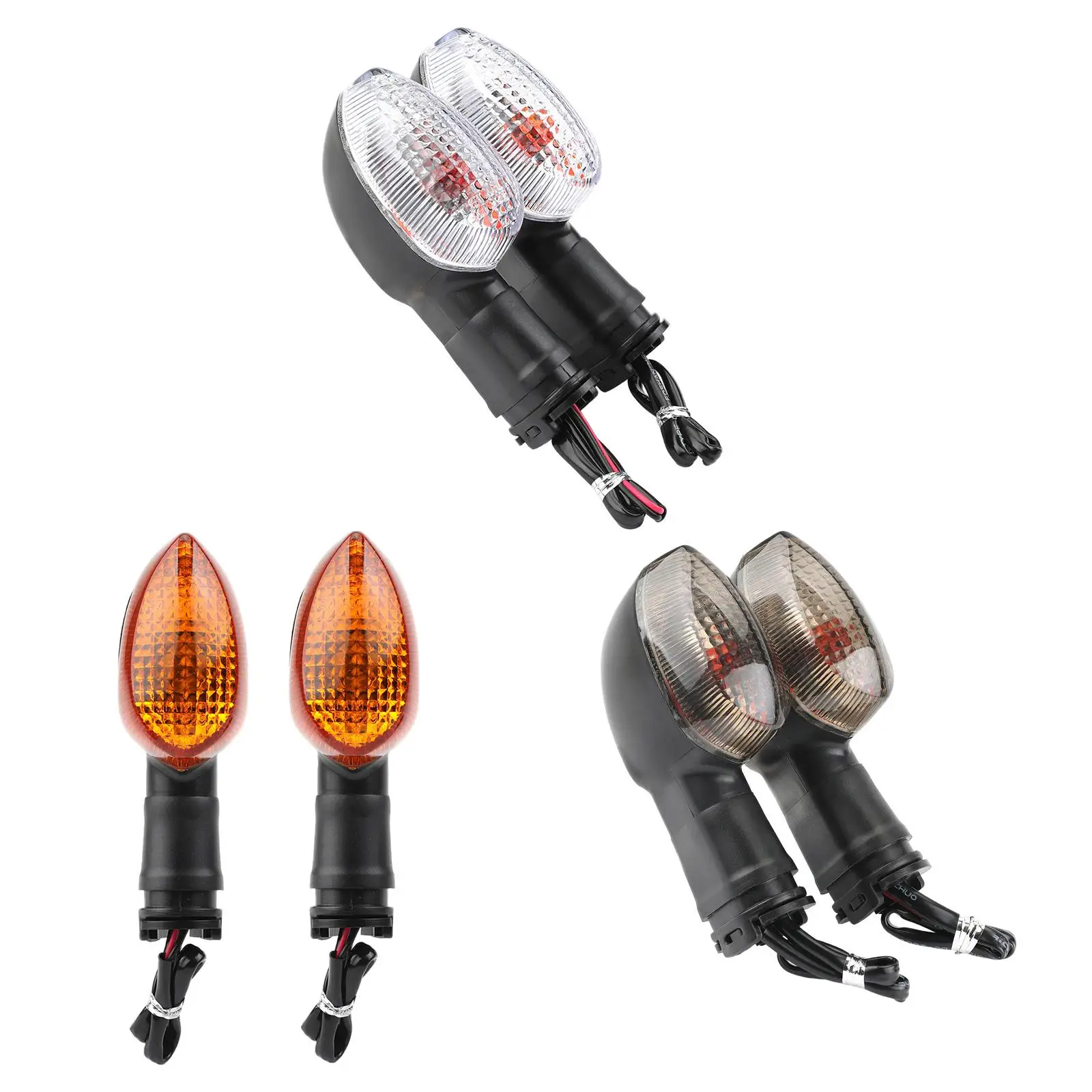 2x Turn Signal Light Indicator Spare Parts Easy to Install Motorcycle ...