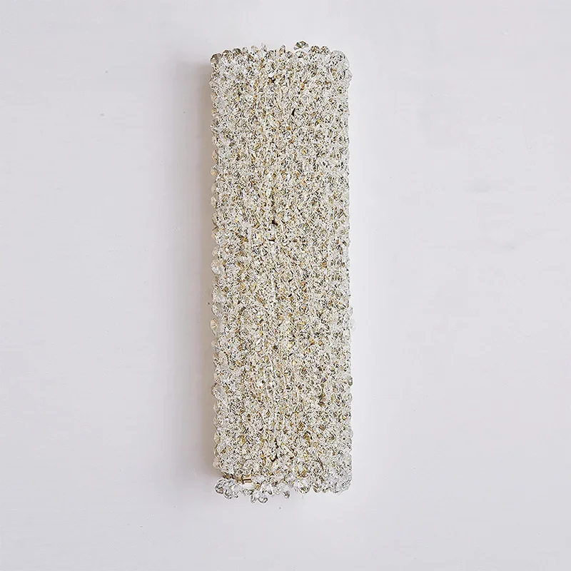 

Светильник роскошный хрустальный настенный светильник, Современный дизайнерский фон для виллы, гостиной, настенный декоративный светильник, прикроватный светильник для спальни