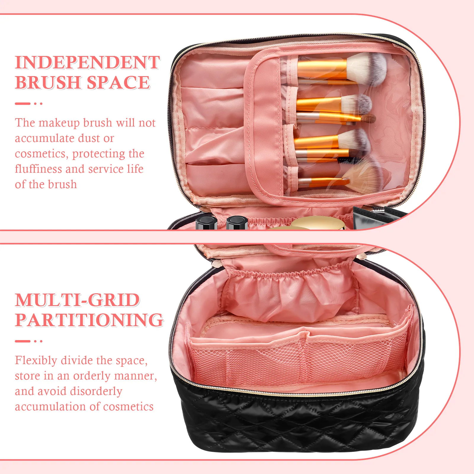 Portable Polyester Nail Polish Storage Bag
