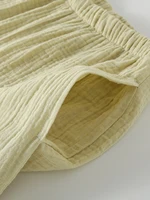 Couples Spwear Cotton Gauze Long Sve Home Clothes Set Women's Pure Cotton Men's Spring Autumn Season Button Decor - Image 5