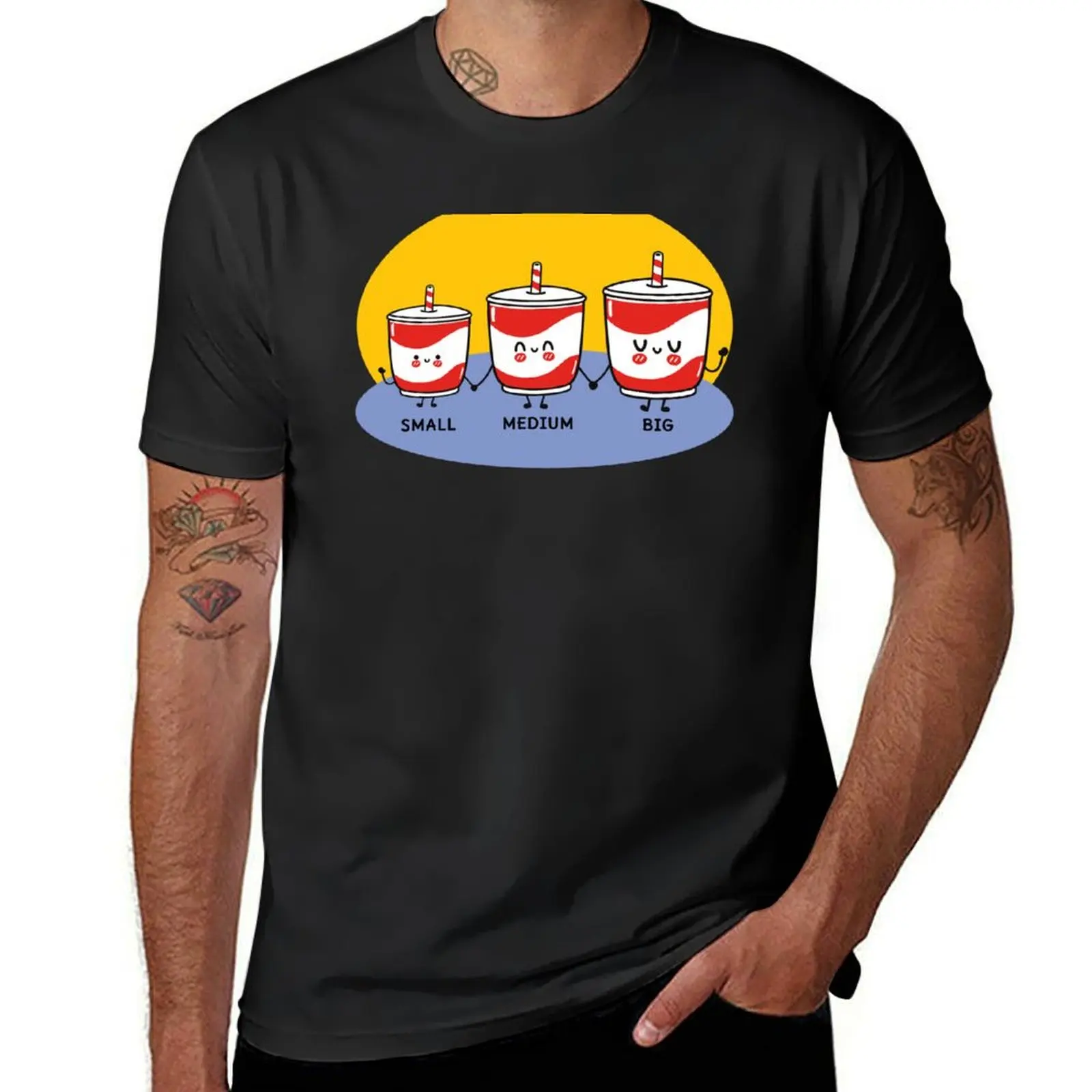 

Soda Small, Medium and Big T-Shirt new edition customs design your own quick-drying mens tall t shirts