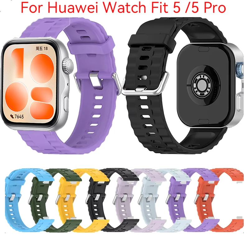 Premium Silicone Sport Band for Smartwatch - Replacement Strap Accessory