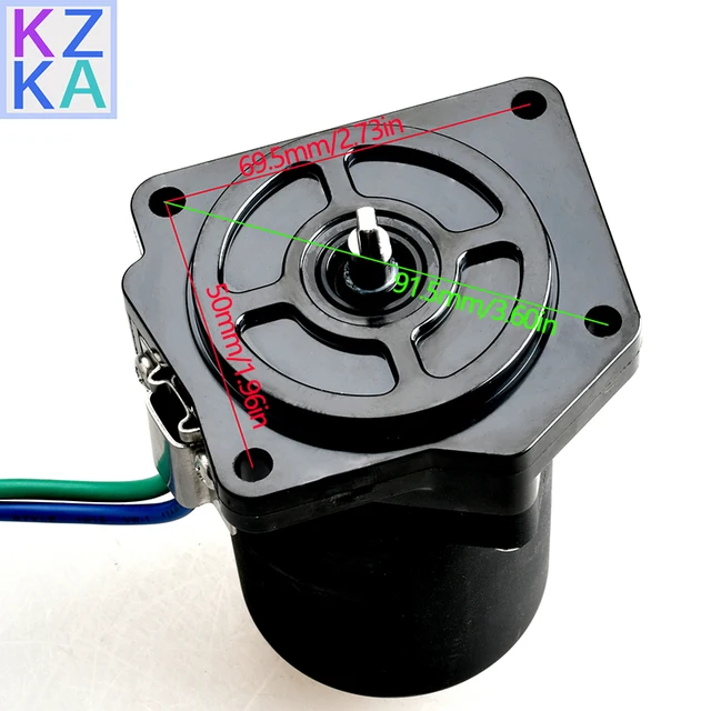 ティルトトリムモーター 交換用 1990-1996 ヤマハ 61A-43880-01 61A-43880-01-00 61A-43880-02 61A-43880-02-00 V6 船外機 225-250HP 4 ワイヤー ヤマハ 2ストローク 225-250 HP チルトモーター 61A-43880-01 61A