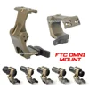 Tactical UN FTC Mount For G33 G43 Magnifier Riser Scope Mount For 551 552 553 558 Holographic Red Dot SIight FAST Riser Mount 6