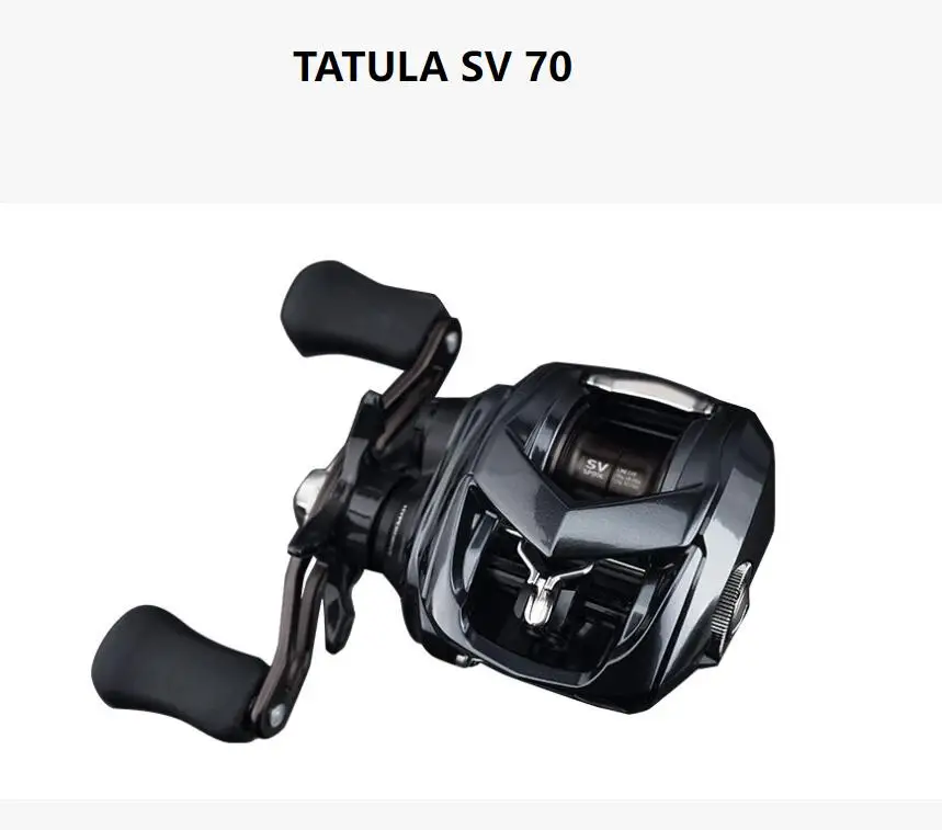 Original New DAIWA TATULA TW 80 Tatula SV TW 70 Low Profile Baitcasting  Fishing Reel 6.3 7.1 8.1 T Wing System