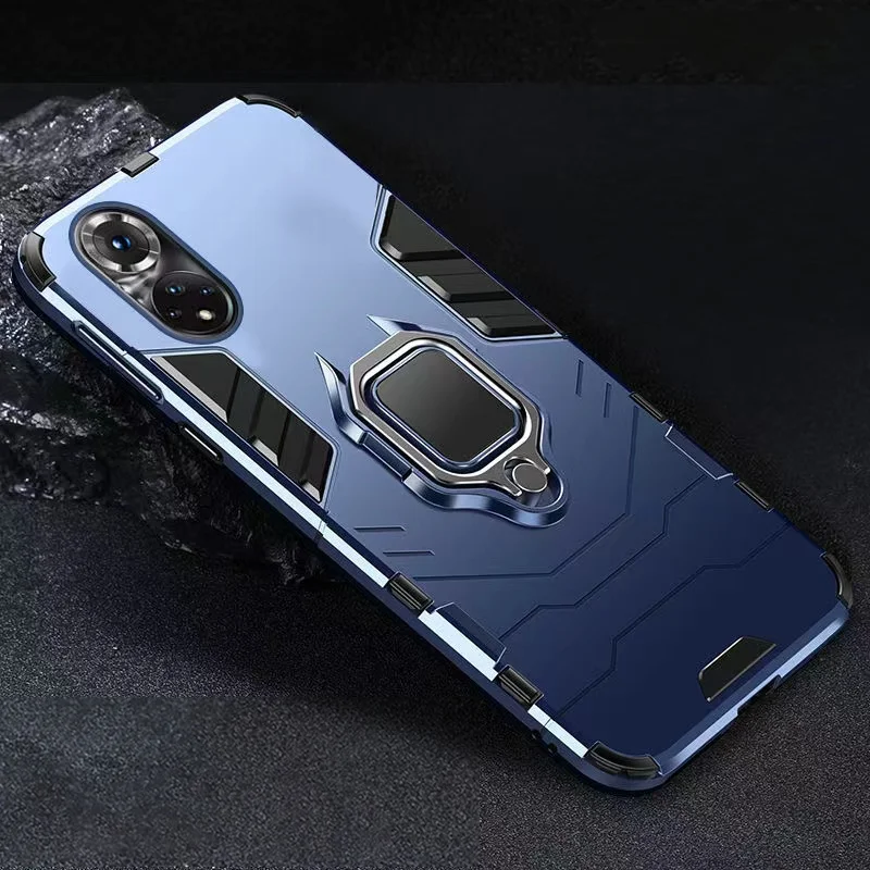 

for Honor 50 Lite 50 Pro X20 Ring Stand Phone Back Cover for Huawei Nova 8i 8 SE Youth 9 P50 Pro Honor 50 Shockproof Armor Case