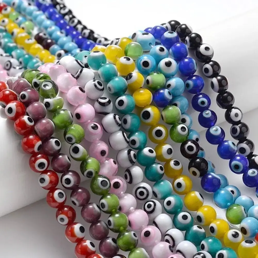 

Semi-manufactures DIY Bracelet Jewelry Components Demon Eye Beads DIY Crafts Demon Eye Stone Beads Jewelry Making Accessories