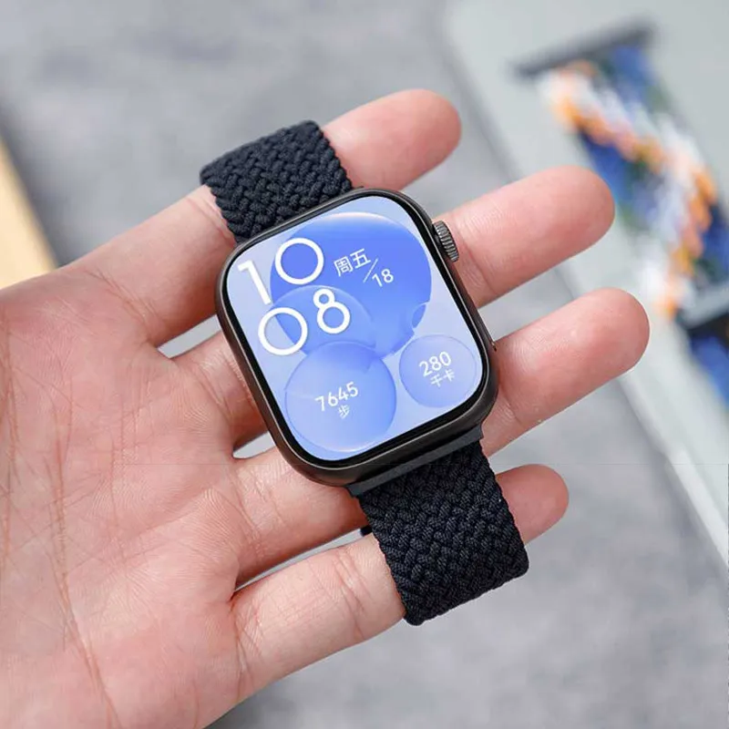 Braided Magnetic Nylon Solo Loop Wristband