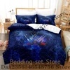 Cool Wrestling Sports W-Wwe Bedding Set Single Twin Full Queen King Size Bed Set Adult Kid Bedroom Duvetcover Sets Anime Bed 3