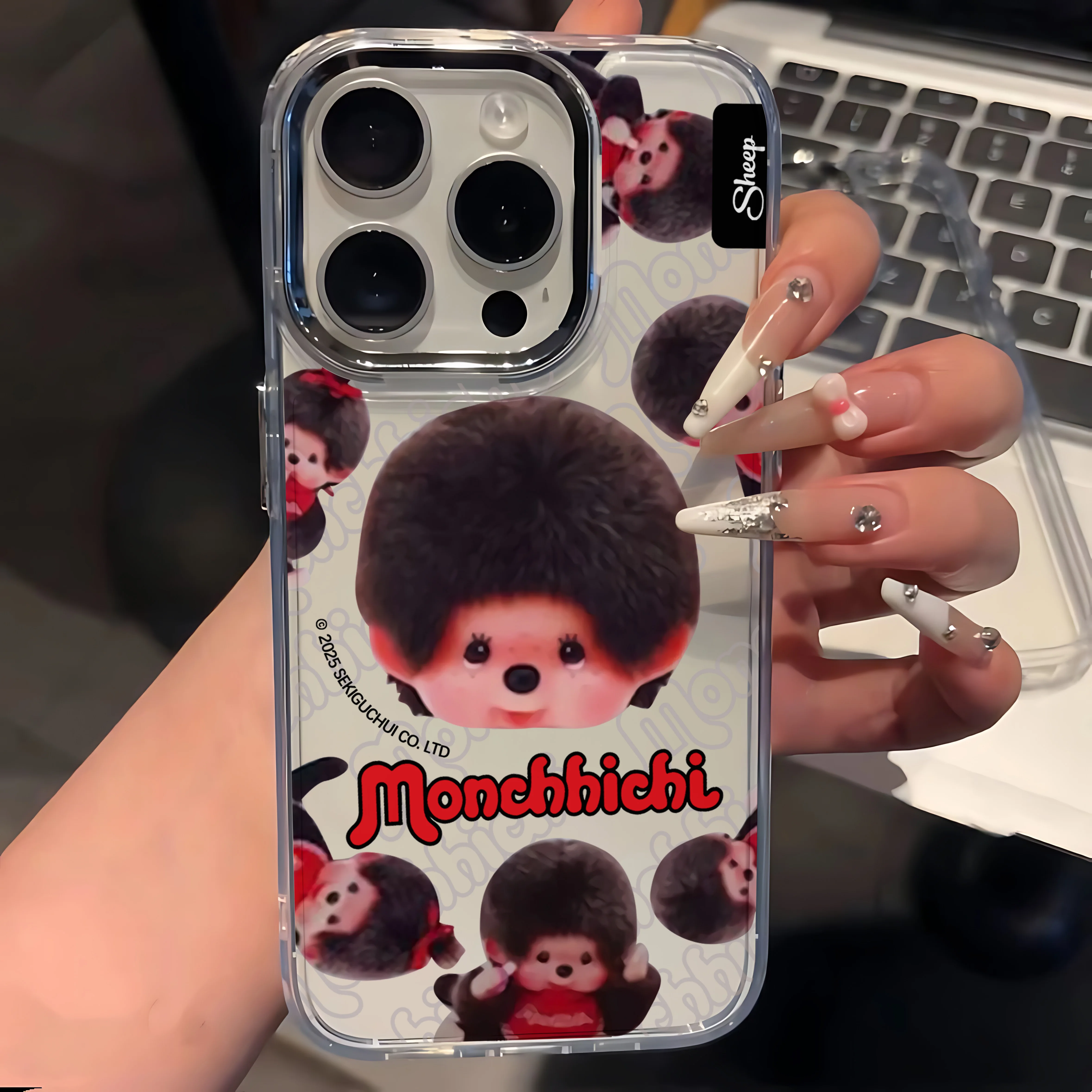 Lovely Cartoon M-Monchhichi Phone Case - Adorable Protective Cover