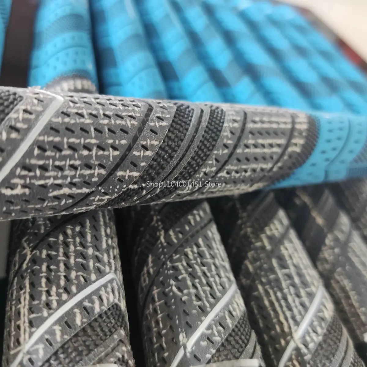 Blue 10pcs/13pcs PLUS Golf Grip Rubber Golf Grips Cotton Yarn Golf Club Grips Iron and Wood Standard/Midsize Grip Universal 3