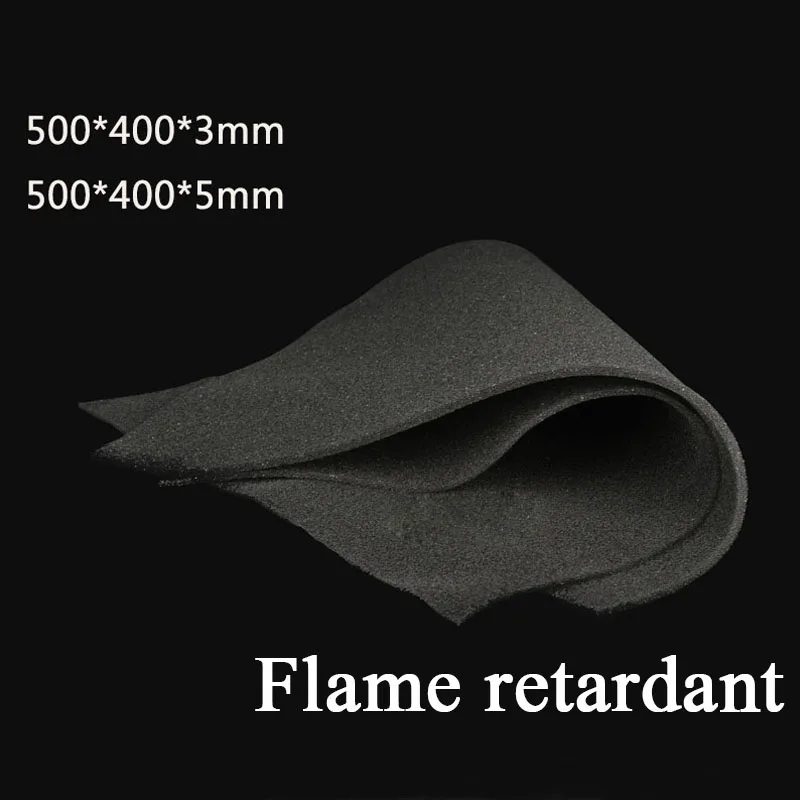 500x500x3/5mm Flame retardant Chassis Dustproof Net computer dust filter