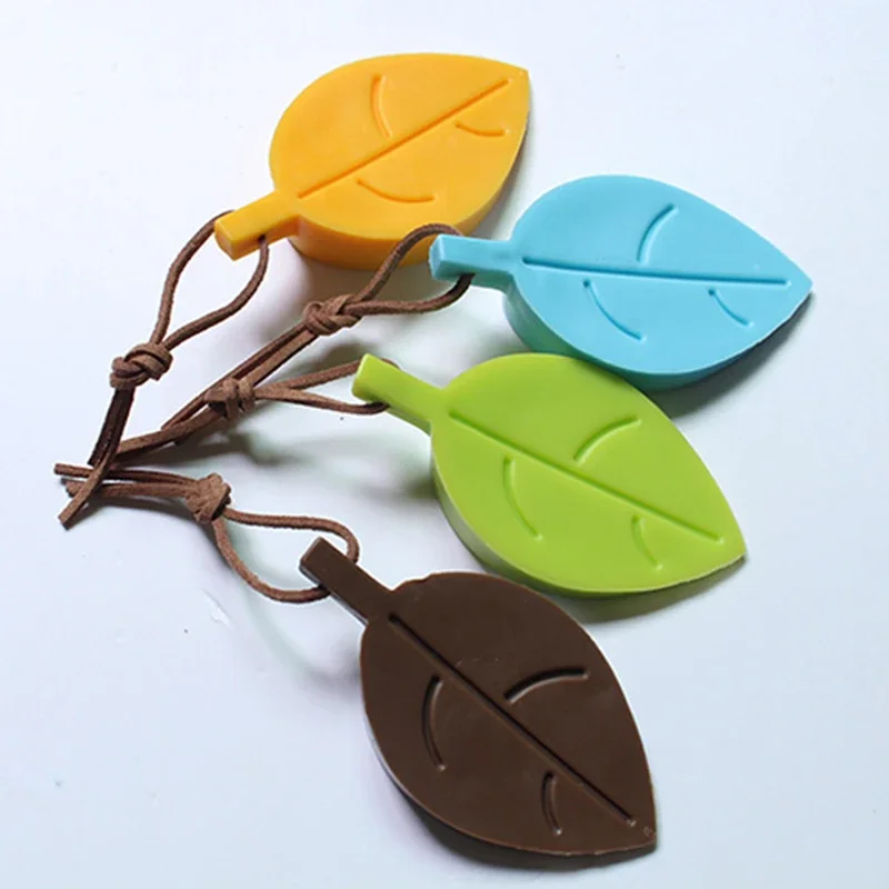Leaves Shape Silicone Rubber Door Stop Stoppers Door Block Children Anti-Folder Hand Hotel Security Card Hanging door stopper silicone door stopper door stopper bumpers