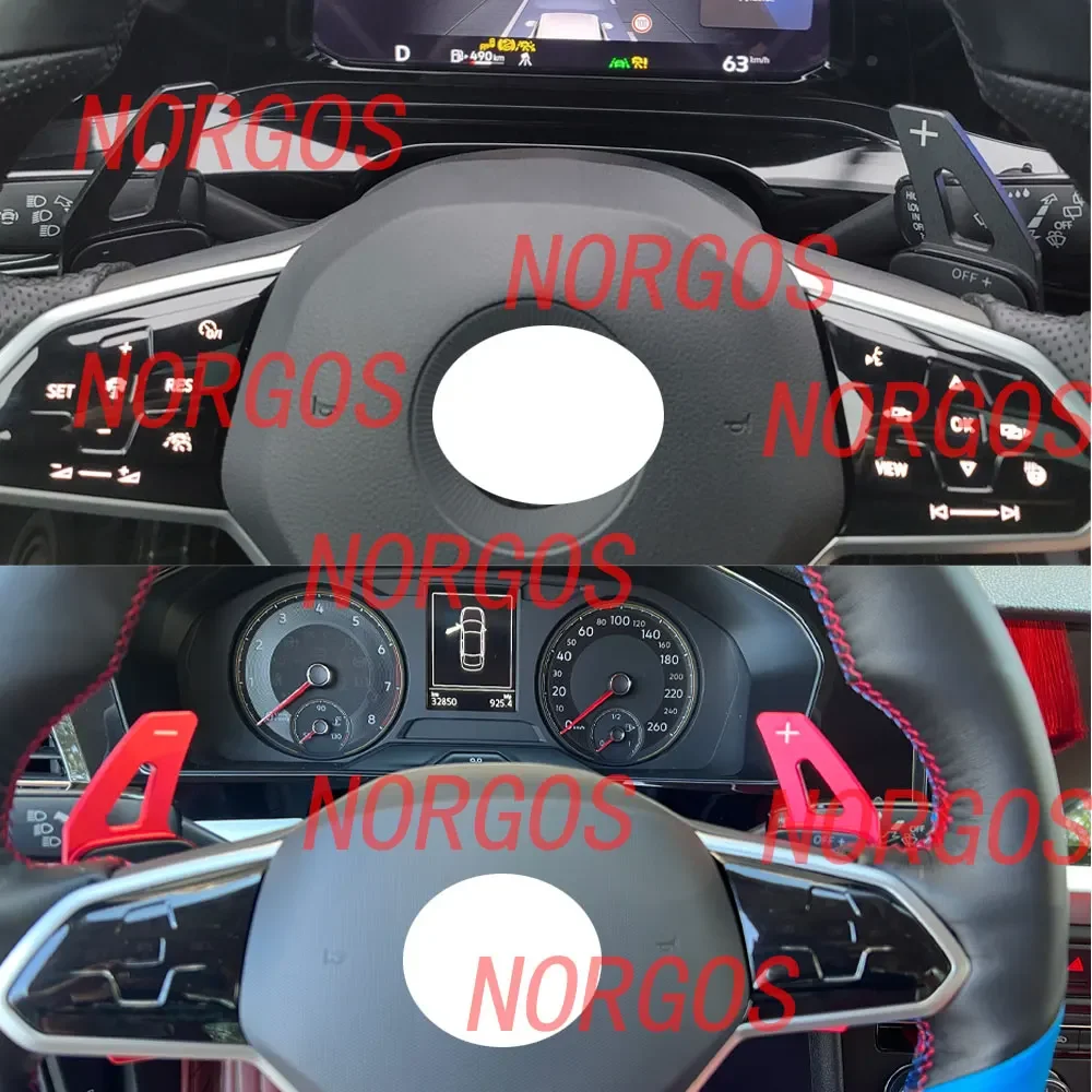 For Audi A3 A4L A5 A6L A7 A8 S5 S6 S7 S8 Q3 Q5 Q7 Paddle Shifter Carbon Fiber Car Steering Wheel Shift Paddle Extension Shifters