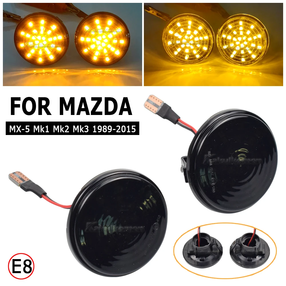 LED  ȭǥ  ǥñ,  Ŀ,  õ, Mazda MX5 MX-5 Mk1 Mk2 Mk3 1989-2015 NA NB NC Canbus, 2 
