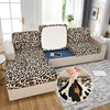 Printed Leopard Sofa Seat Cushion Cover Sofa Covers for Living Room Removable Elastic Seat Chair Cover Furniture Protector 1