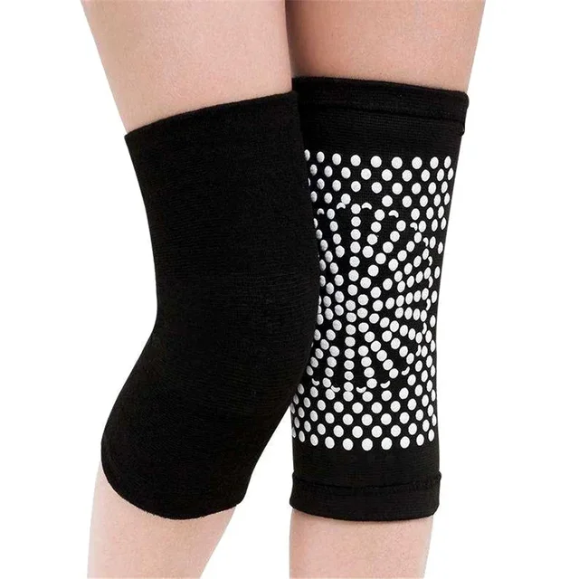 2PCS Self Heating Support Knee Pad Knee Brace Warm for Arthritis Joint Pain Relief Injury Recovery Belt Knee Massager Leg Warmer 4