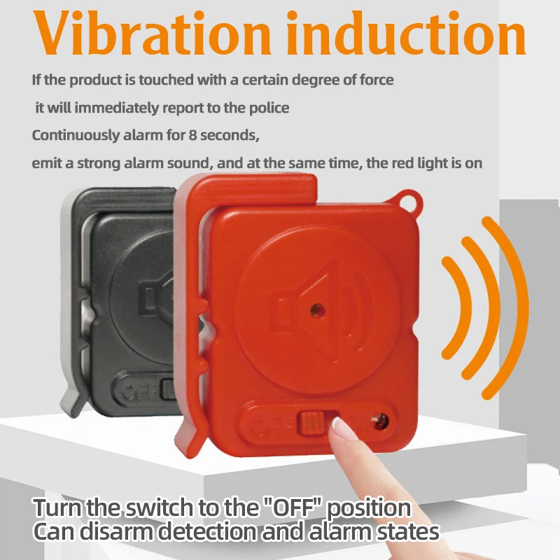 Wireless Vibration Alarm System for Home Security