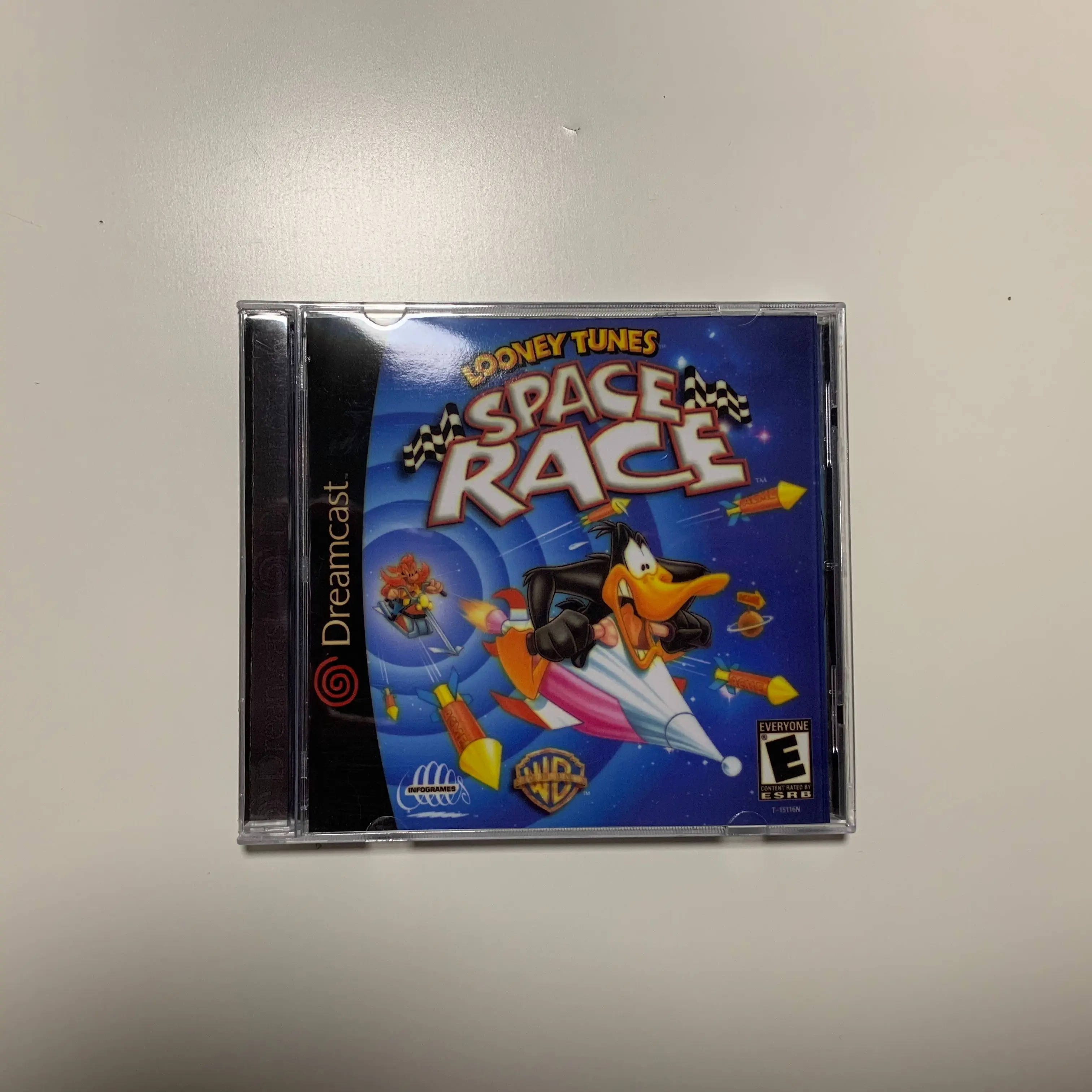 Jeu Looney Tunes Space Race - Sega Dreamcast PAL - Testé, Bon état