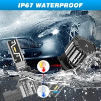 NOVSIGHT LED Headlight Bulbs 2PCS 9005 2PCS H11 Car Headlamp High Low Beam Mini Size 50W 10000LM Headlamp 6500K White Fog Lamp - Image 6