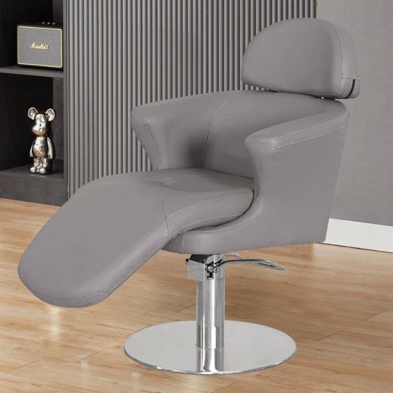 Comfort Handrail Barber Chairs Modern Simplicity Salon Beauty Barber Chair Recliner Stylist Cadeira Chaise Furniture HD50LF