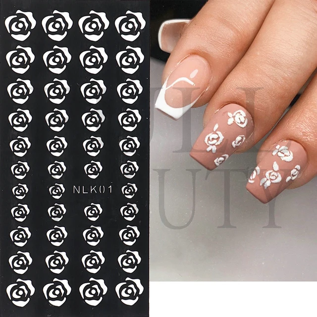 1pcs 20 Style Sticker Nail Art Airbrush Stencils for Fun Prints