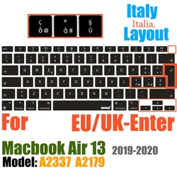 Waterproof Protective Silicone Keyboard Cover with Touch ID (EU Italy A2337)