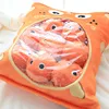 Cheesy Puffs Plush Toy  Lifelike Puffs 6pcs In one Bag Stuffed Food Throw Pillow Kids Toys Birthday Christmas Gift for Child 4