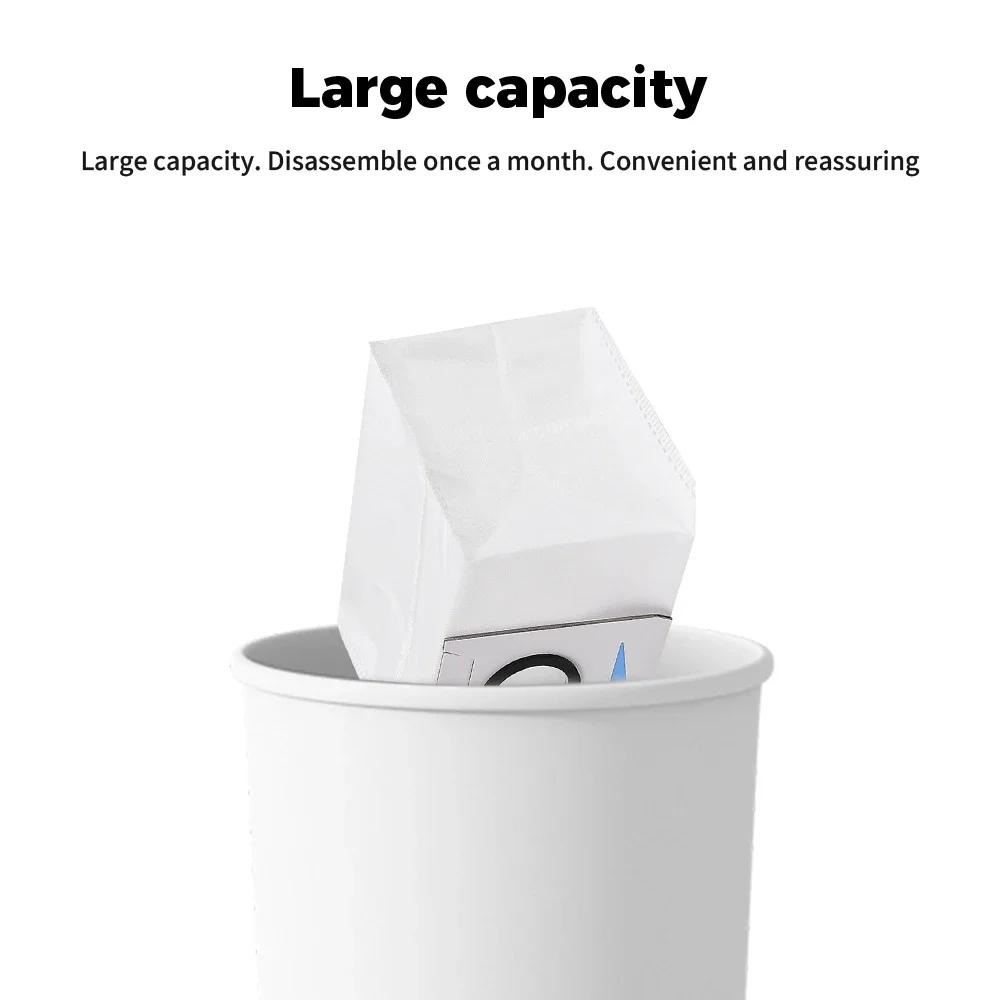 Dust Collection Bag Parts for Ecovacs Deebot X1 OMNI/TURBO/T10 OMNI/TURBO/T20 Pro Dustbin Garbage Bag Robot Vacuum Dust Bag Part - 5