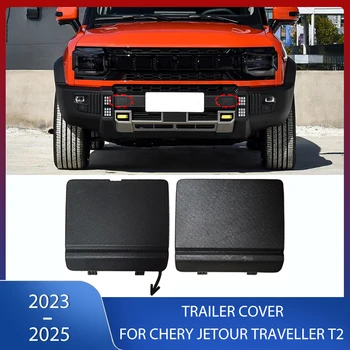 Paraurti anteriore Traino Gancio di traino Tappo di copertura Trailer Copertura Trim per Chery Jetour Traveller T2 2023 2024 2025 Accessori esterni