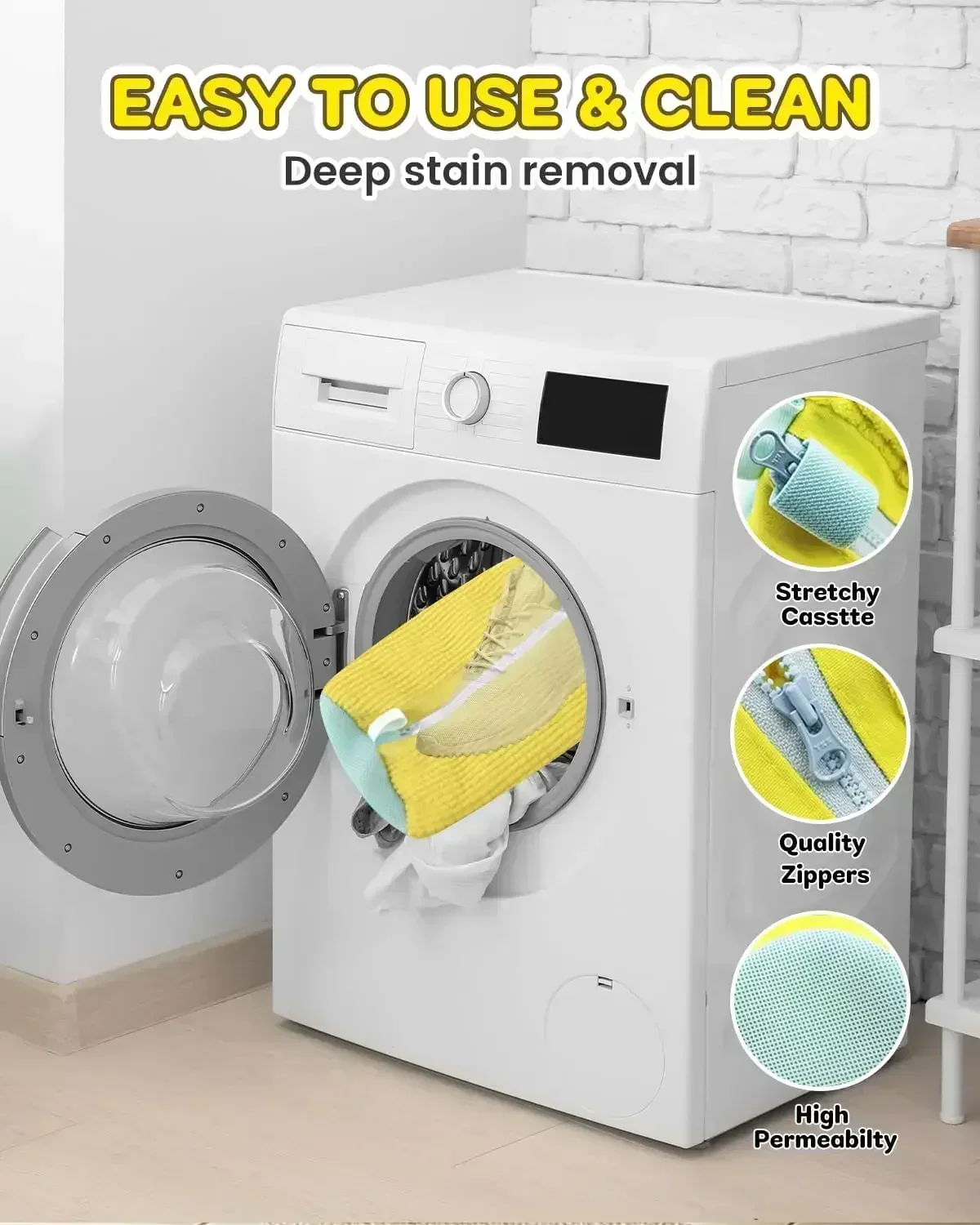 Sneaker Washing Net Bag