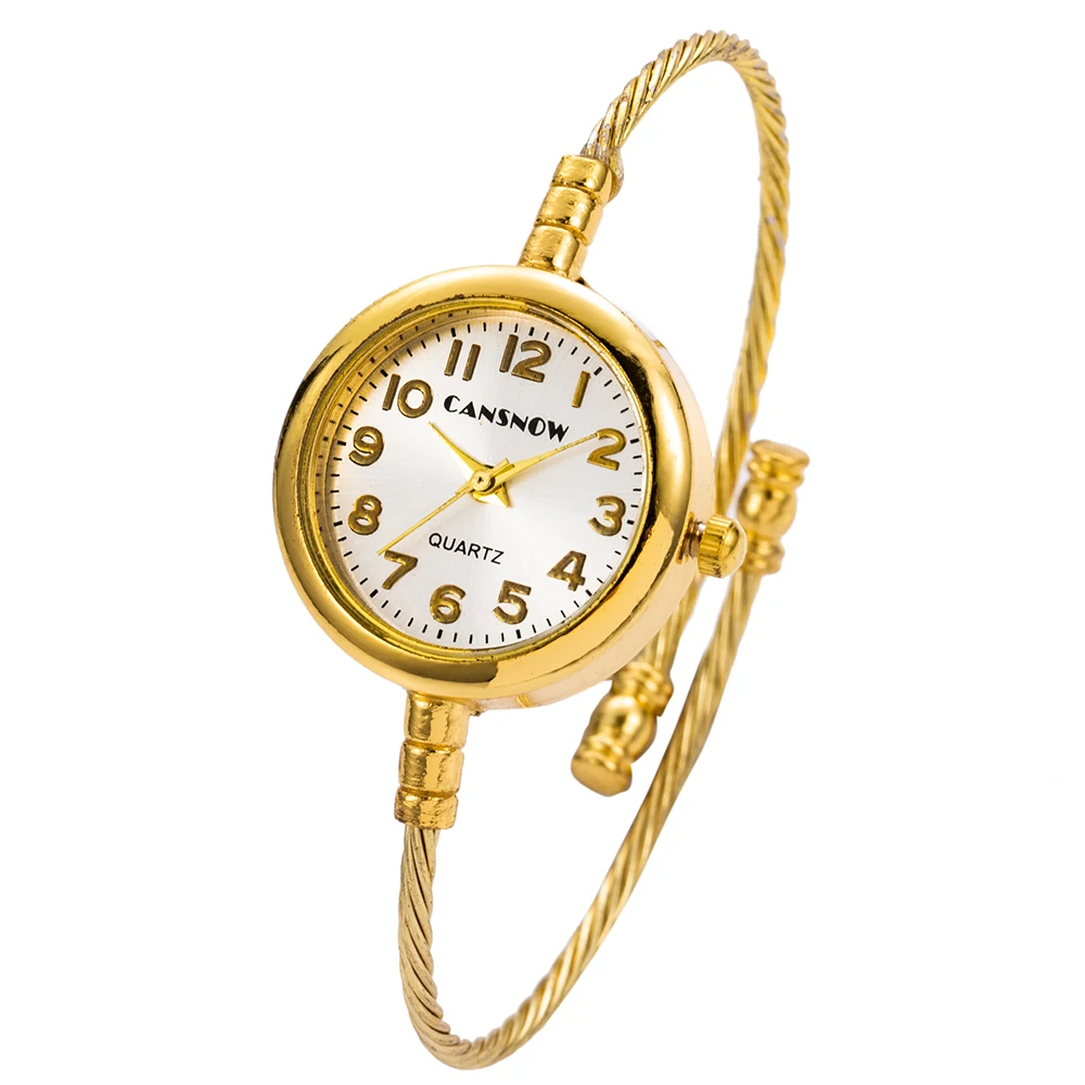 

2023 Fashion Women Bracelet Watches Luxury Gold Sliver Small Dial Ladies Quartz Watch Simple Stainless Steel Wristwatches Reloj