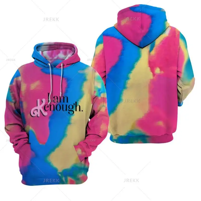 thumbnail image 1 of Sudadera con capucha colorida con estampado 3D para hombre, jersey de manga larga de otoño, camisetas de calle de moda Harajuku, sudadera con capucha de gran tamaño para hombre, ropa Y2k, 1 of 5