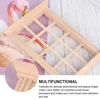 2Pcs Mini Furniture Doll House Miniature Window Frame Model Decoration Windows Dollhouse Furniture Toy 4