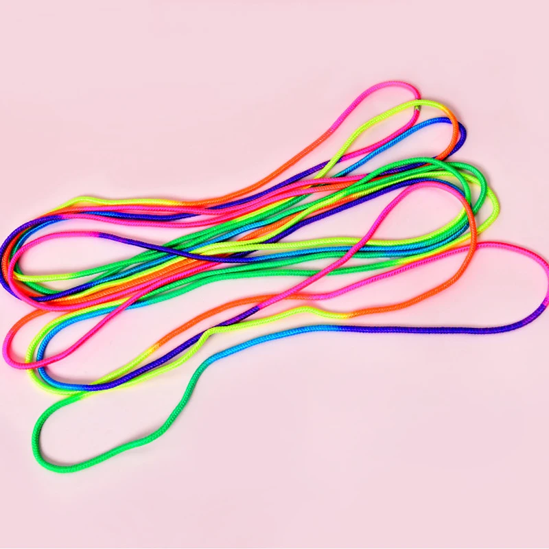 Rainbow Rubber Band For Jumping Game Kids Outdoor Fun Sports Toy Comba Saltar Ninos Jeux Enfant Exterieur Buiten Speelgoed Women 3