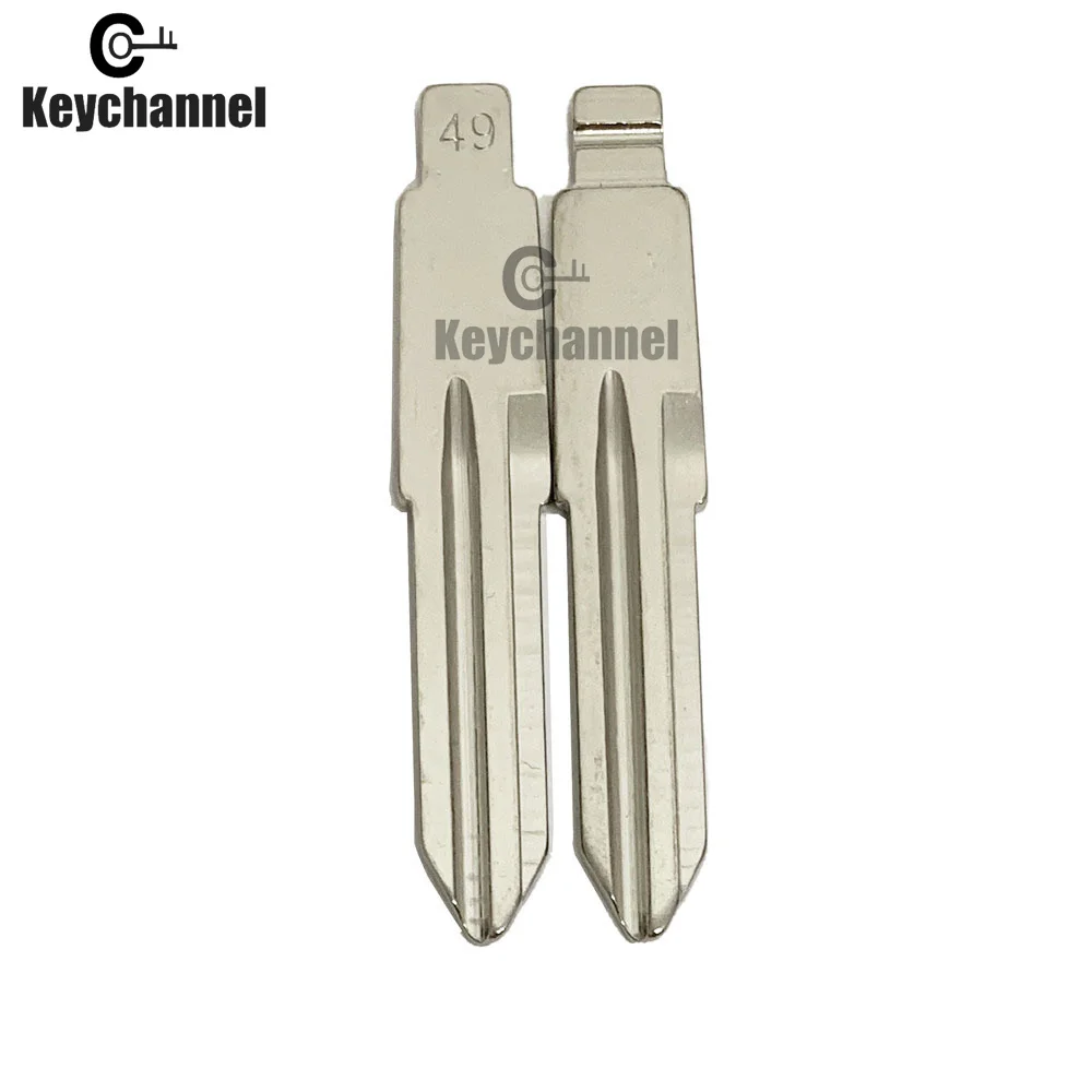 Car Remote Key HU46 Universal Car Key Blade YM28 KD Key Blank for Opel Vauxhall Corsa Astra Vectra Signum for Xhorse VVDI KD Remote 68# 10PCS
