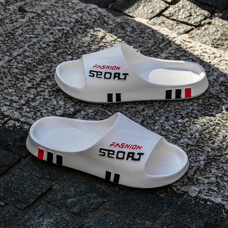 Men's Slippers Summer Indoor Bathroom Anti-slip Outdoor Lightweight Good Breathability Comfortable Beach Couple Home Shoes — view 6