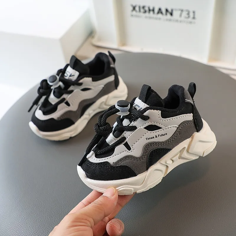 Baby Boys Shoes Kids Casual Sneakers Running Sports Shoes 2025 Spring Autumn Toddlers Boys Girls Shoes Fashion Soft for School