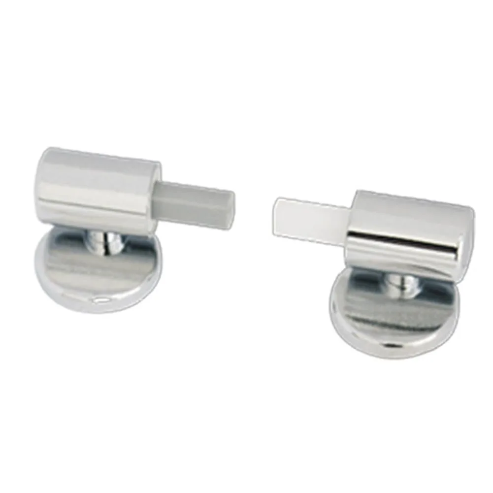 Toilet Lid Hinges Soft Close Fittings Fixing Kit Zinc Alloy Mounting Connector Replacements Parts