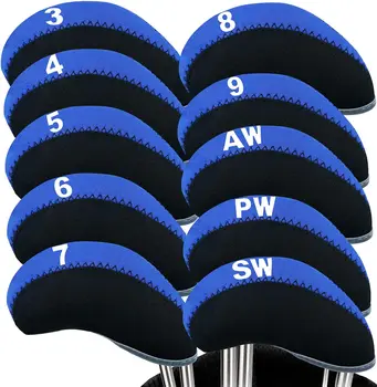 Golf Iron Head Covers Set 1