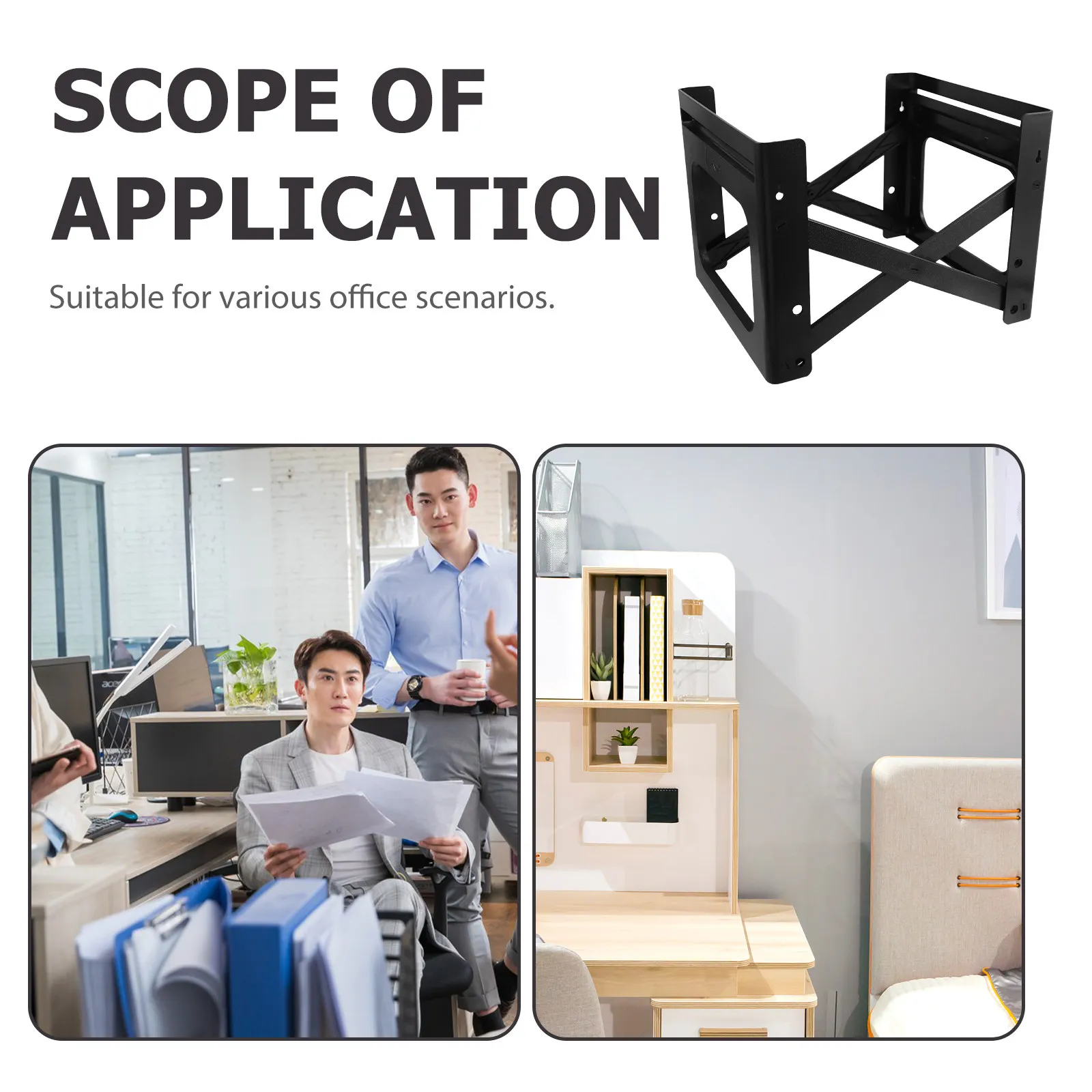 튼튼한 플라스틱 파일 정리함 사무실 학교 가정용 데스크탑 문서 랙 대용량 파일 보관 홀더 책꽂이 걸이형