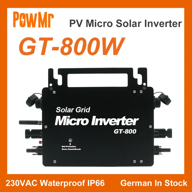 800W 220V Solar Grid VDE Micro Inverter – PowMr