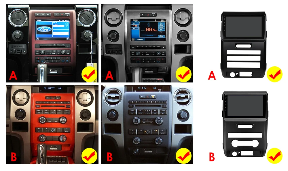 Hizpo 8Core 2Din Android 14 Autoradio Für Ford F150 P415 Raptor AT MT 2008-2014 Auto Multimedia GPS 4G Carplay Von Snapdragon 6115 – Detail 1