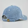 Distressed Ripped Denim Baseball Cap for Men Women's Caps Cotton Jeans Blue Summer Hats for Women 5